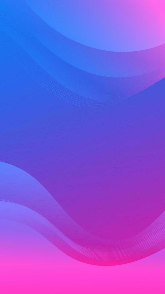 Abstract background purple blue color with wavy lines and gradients is a versatile asset suitable for various design projects such as websites, presentations, print materials, social media posts vector