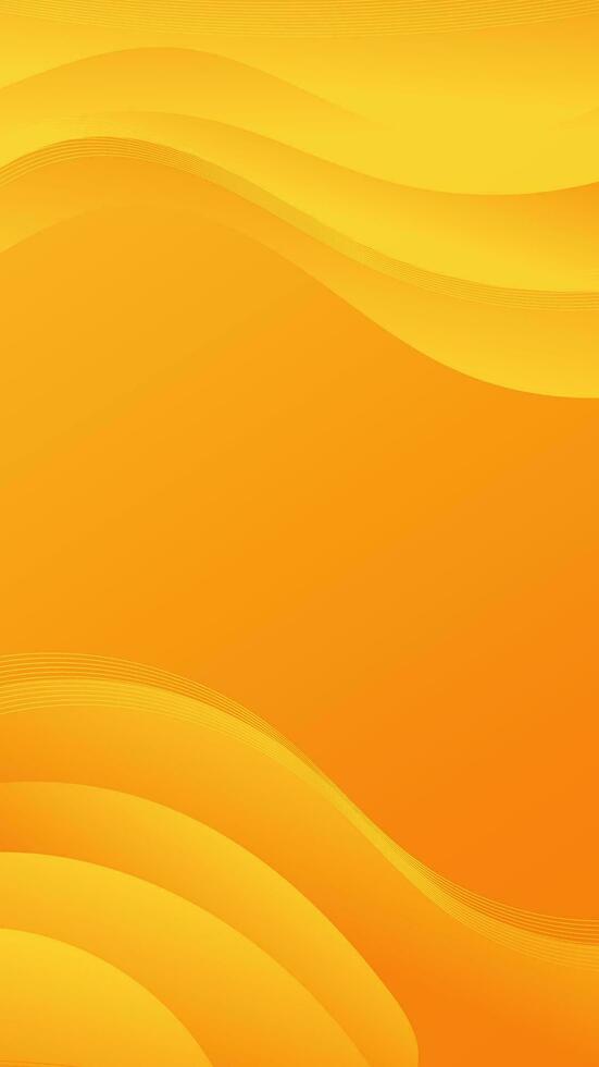 Abstract background yellow color with wavy lines and gradients is a versatile asset suitable for various design projects such as websites, presentations, print materials, social media posts vector