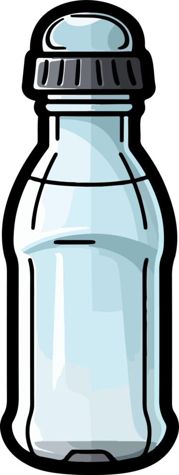 AI generated Baby bottle clipart design illustration png