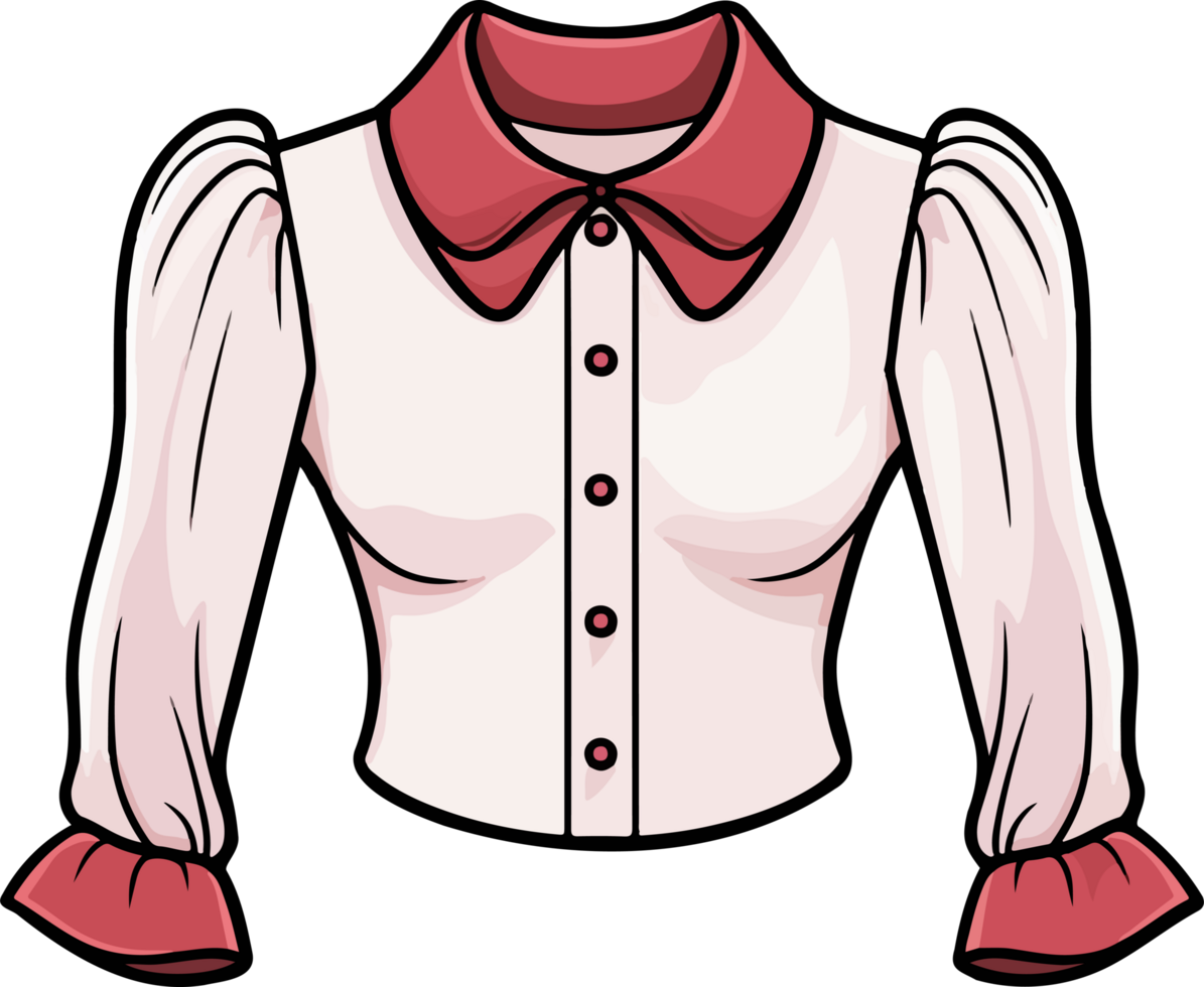 AI generated Blouse clipart design illustration 36519120 PNG