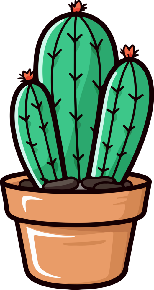 AI generated Cactus clipart design illustration 36519313 PNG