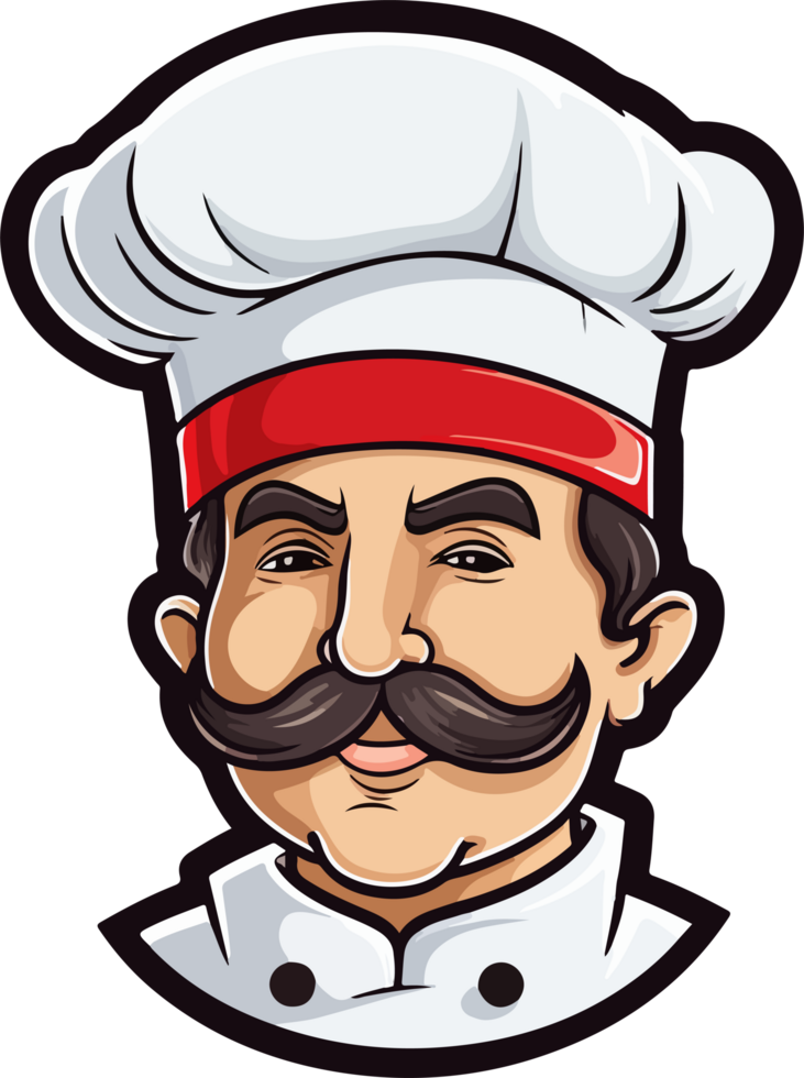 ai gerado chefe de cozinha clipart Projeto ilustração png