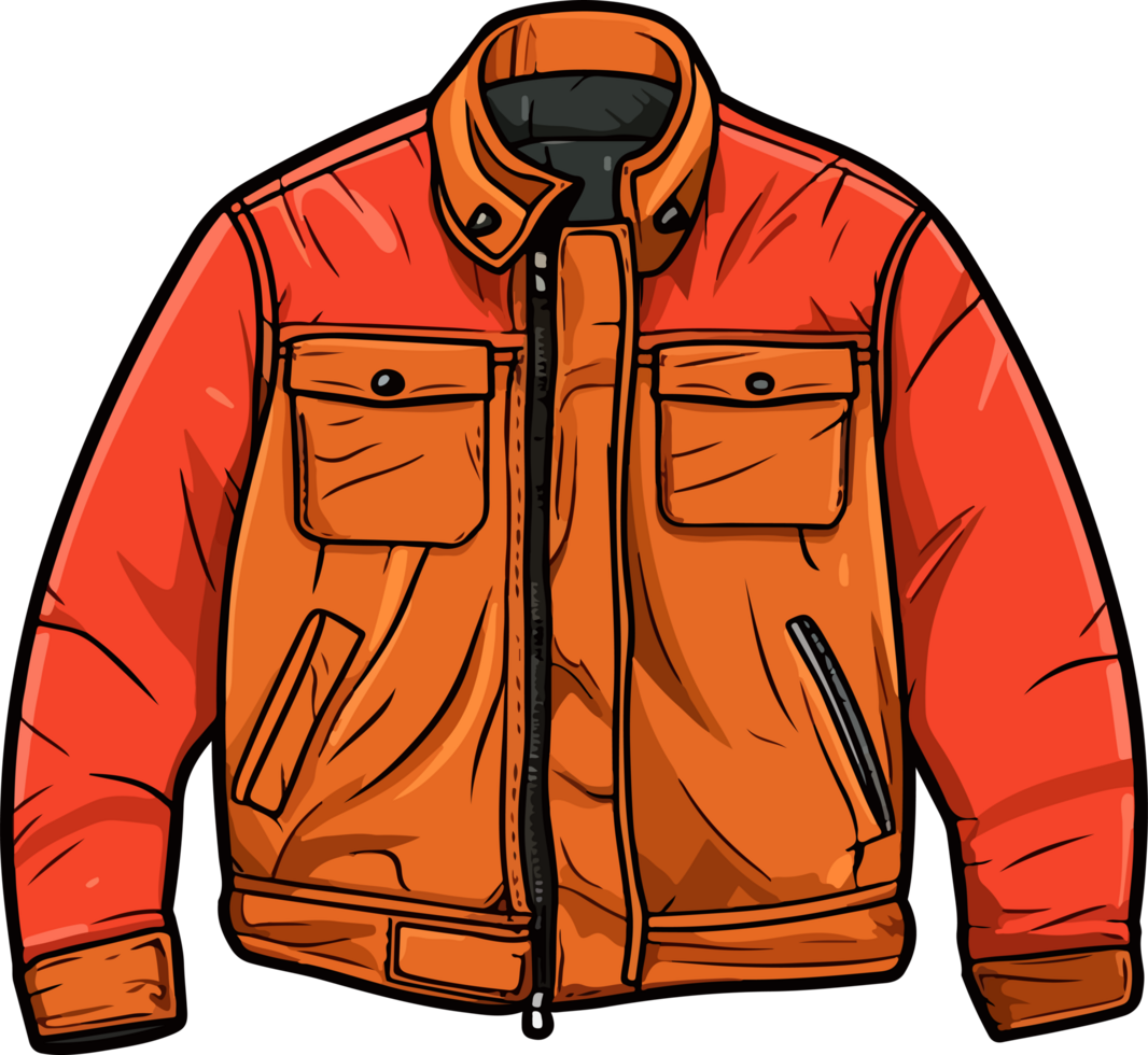 AI generated Jacket clipart design illustration png