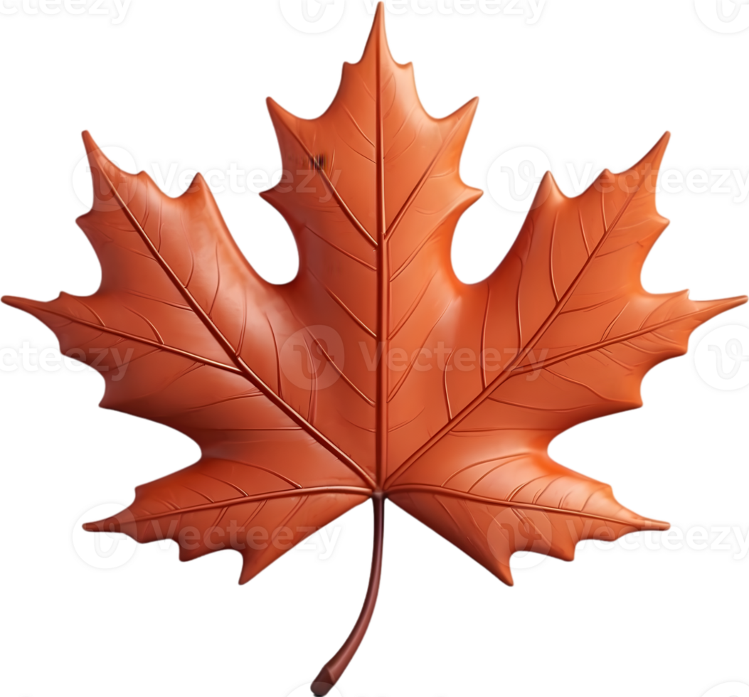 AI generated maple leaf clipart - clipart png