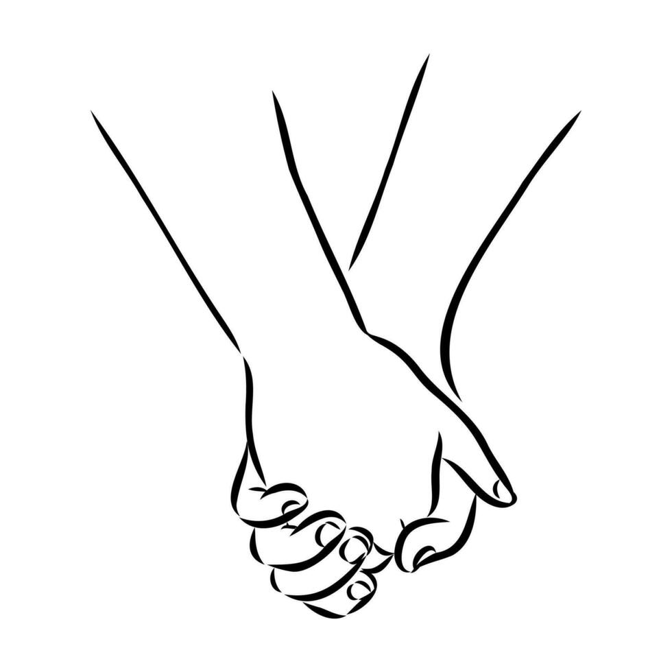 handshake vector sketch