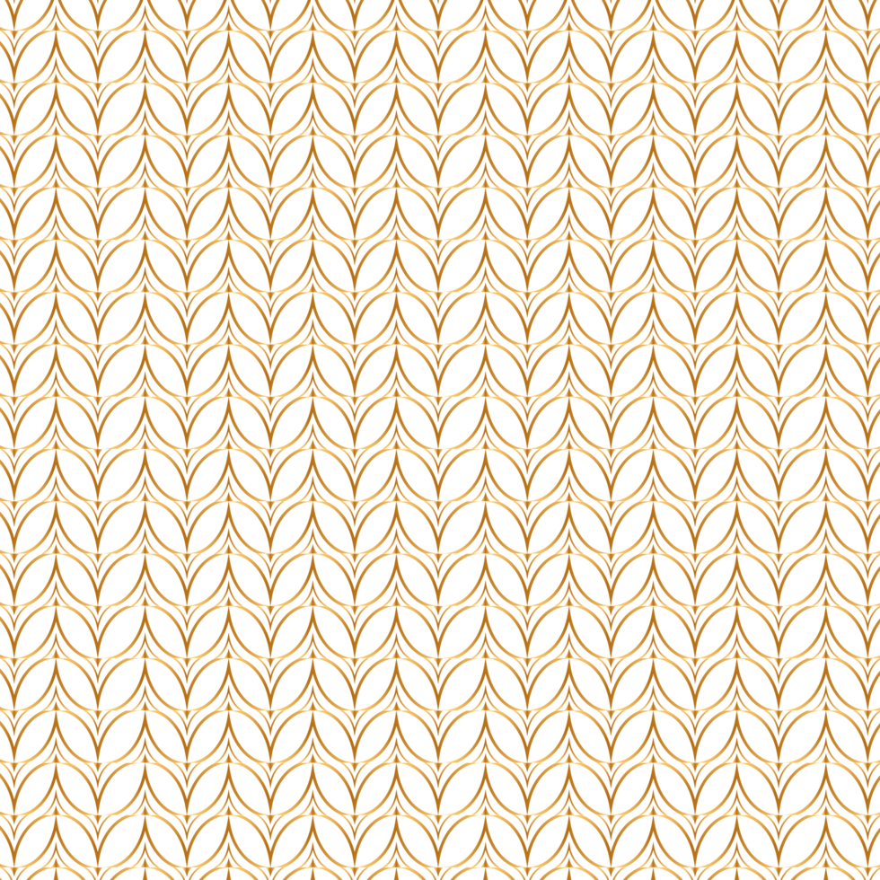 Seamless golden islamic pattern transparent arabic geometric patterns png