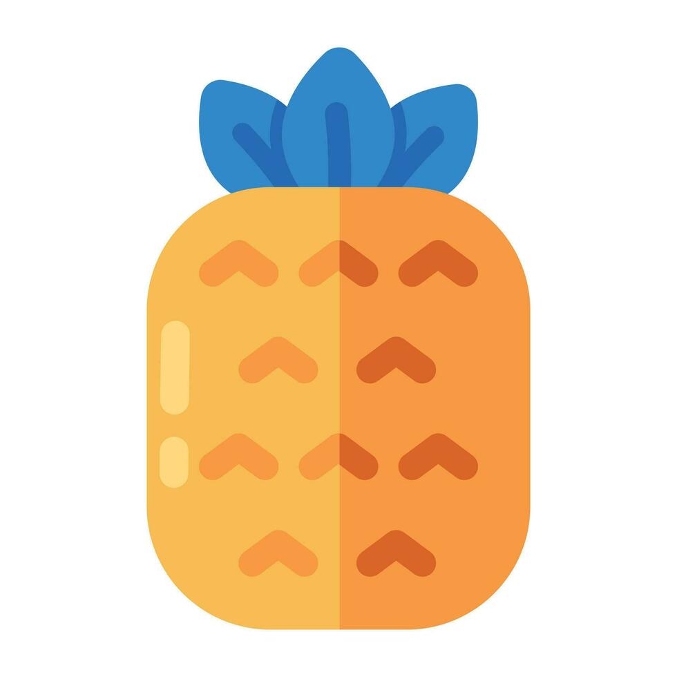 Modern design icon of pineapple vector