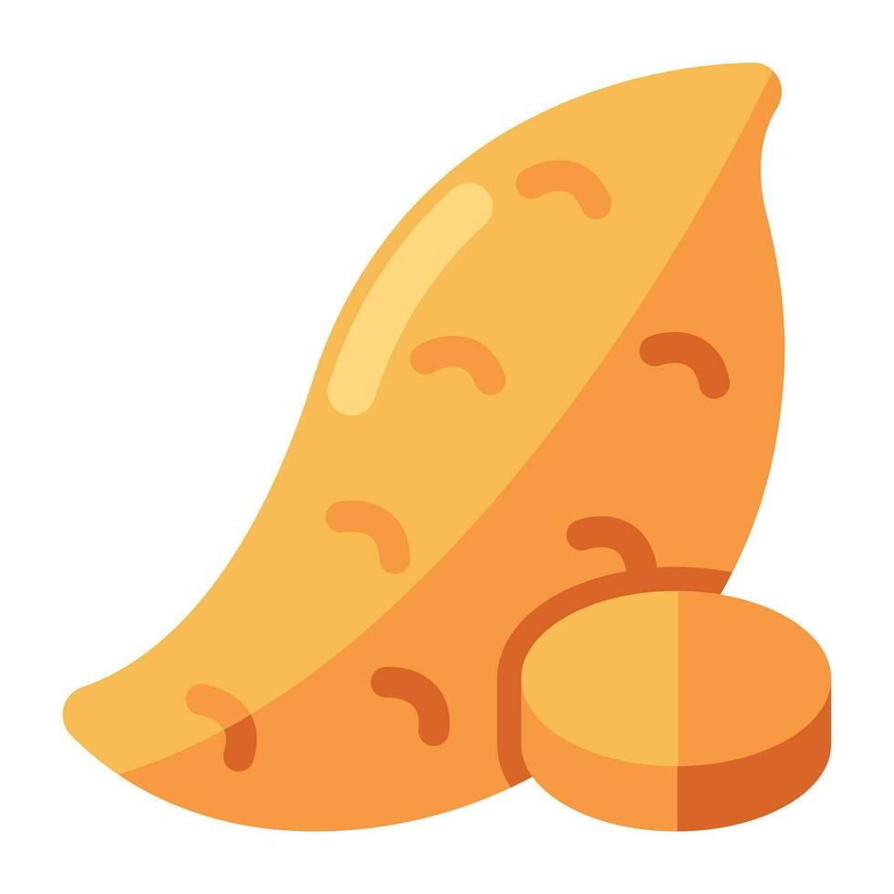 Premium download icon of sweet potato vector
