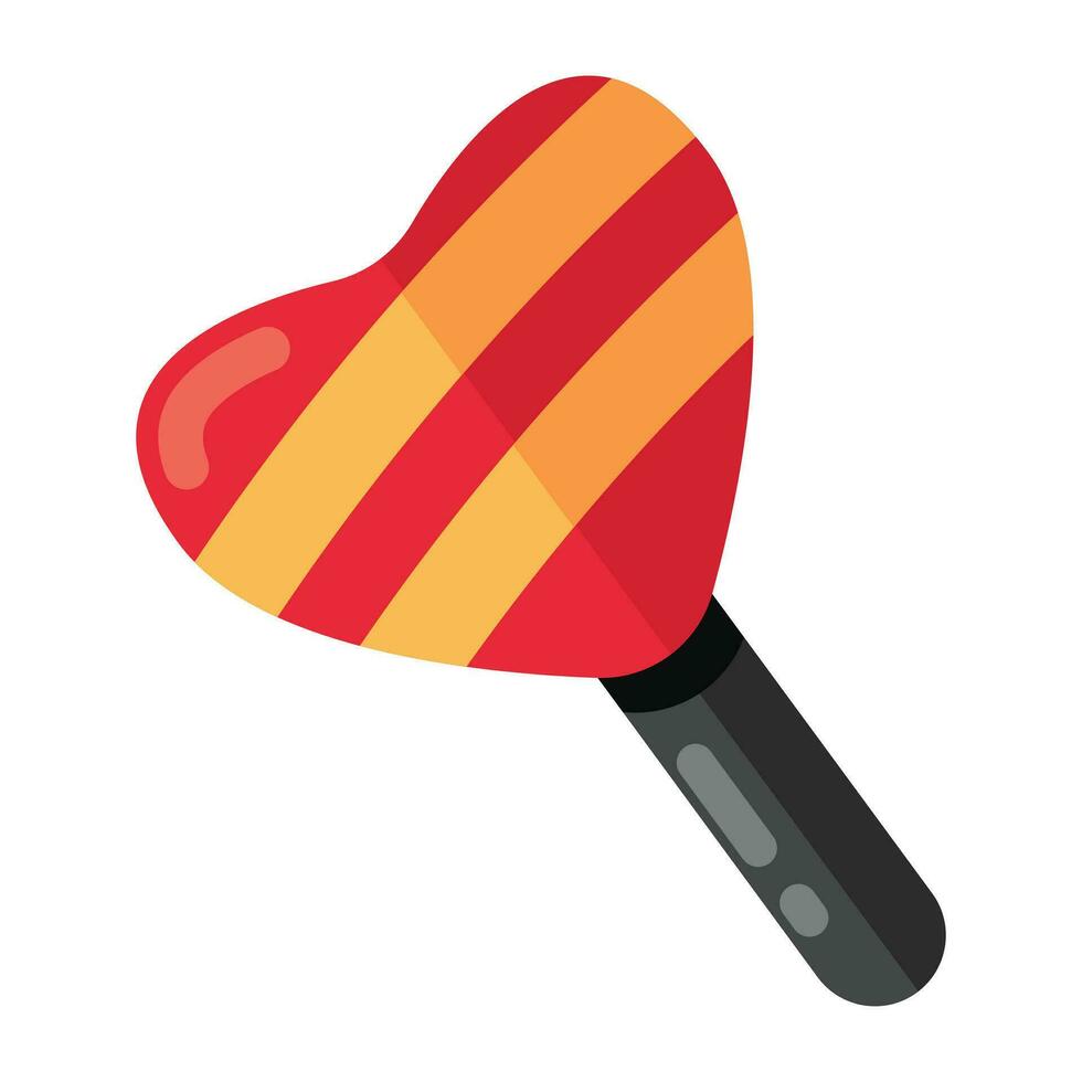 A unique design icon of lollipop vector