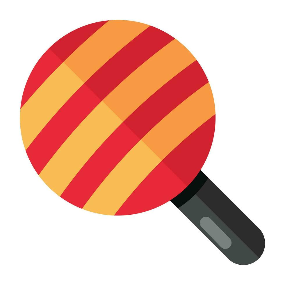 A unique design icon of lollipop vector