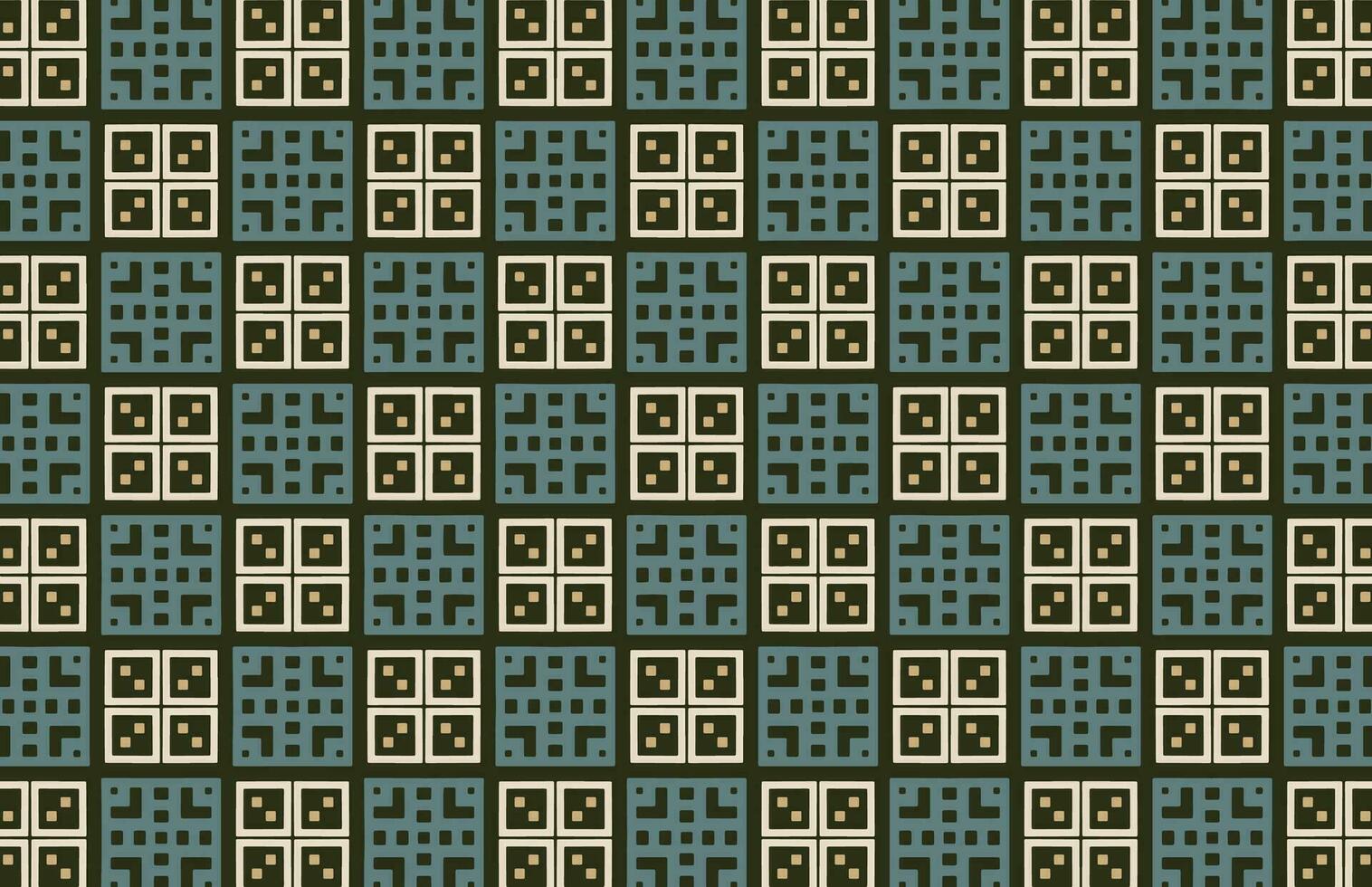 Colorful square tile pattern vector