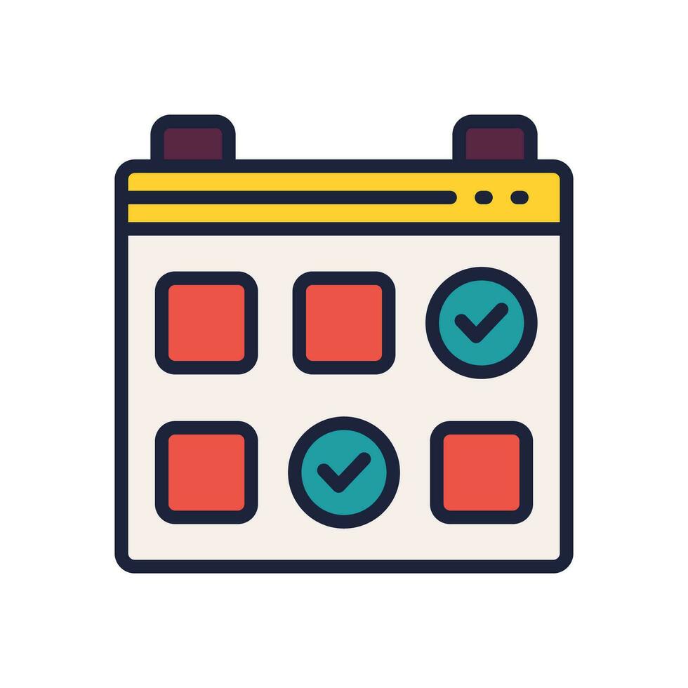event icon. vector dual tone icon for your website, mobile, presentation, and logo design.