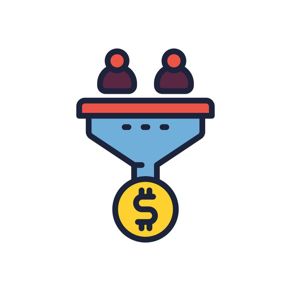 conversation rate icon. vector dual tone icon for your website, mobile, presentation, and logo design.
