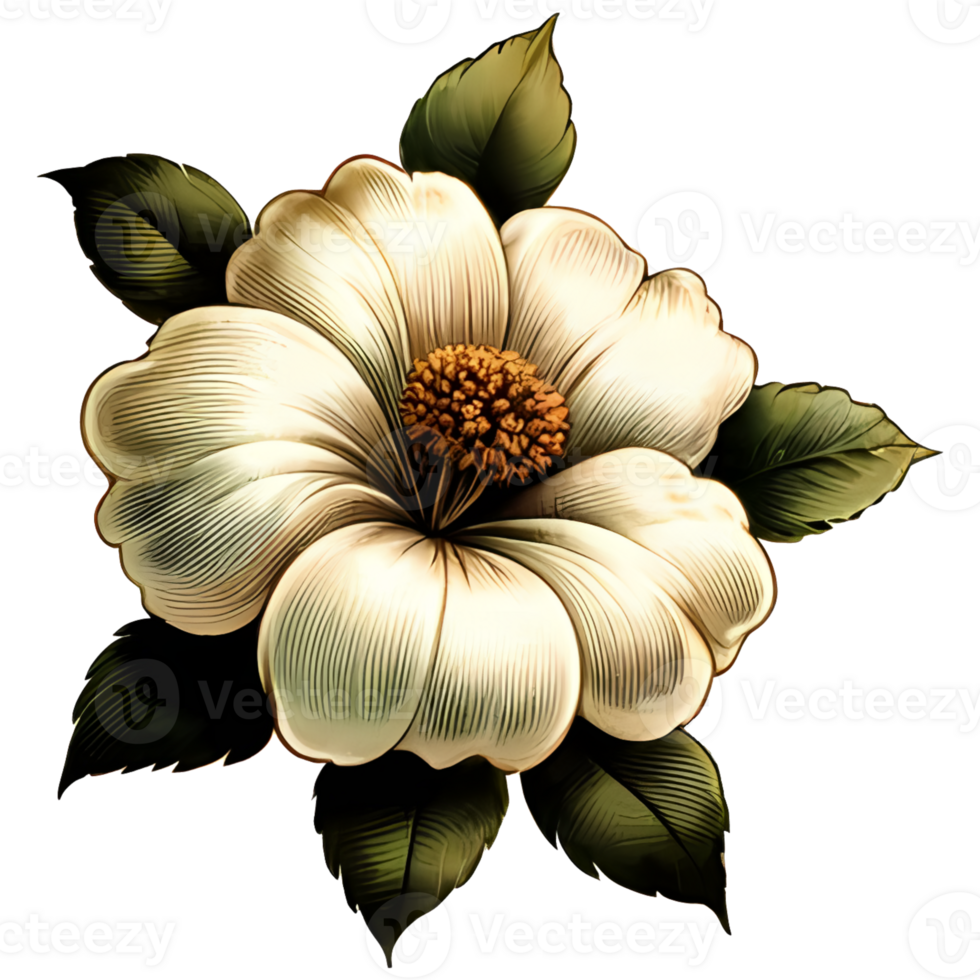 AI generated Beautiful lily flower isolated Valentine Day png