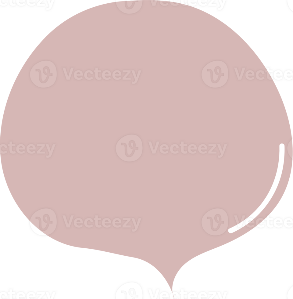 Colorful pastel pink color speech bubble balloon with quotation marks, icon sticker memo keyword planner text box banner, flat png transparent element design
