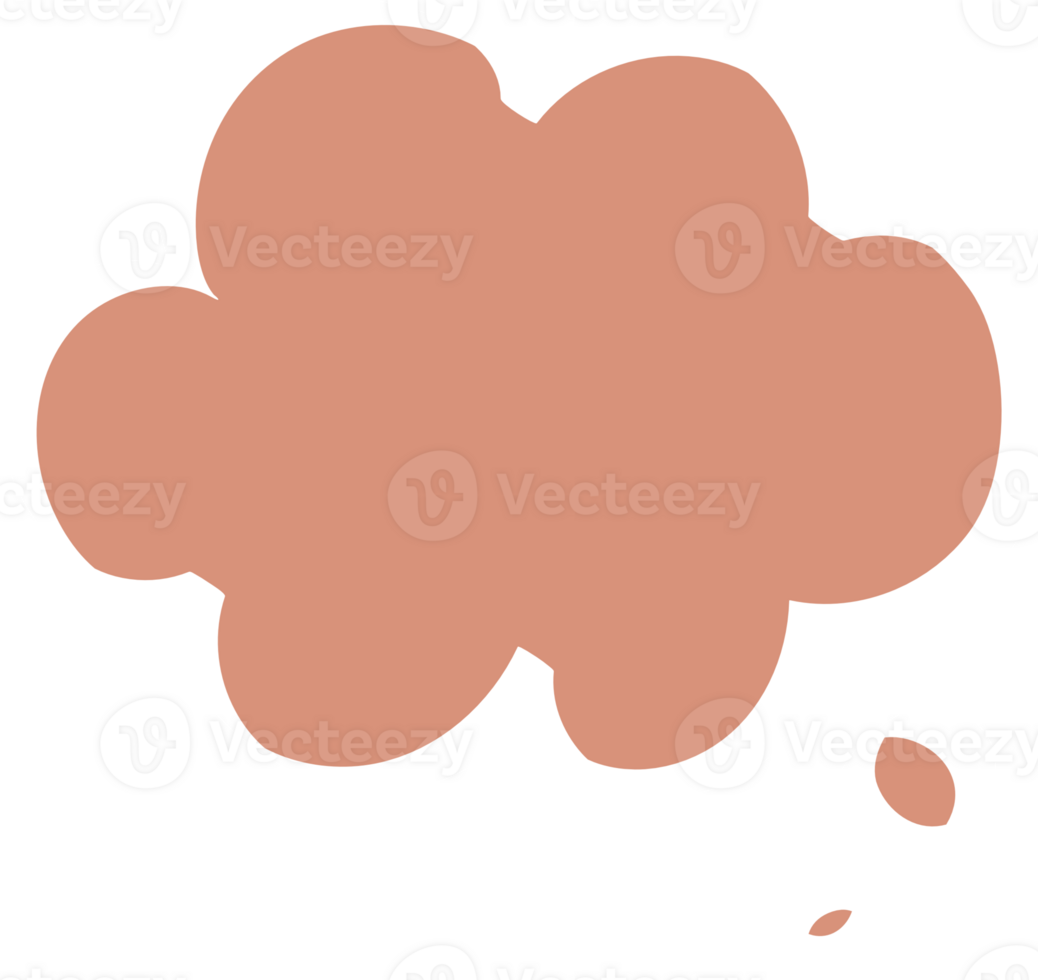 Colorful pastel red color speech bubble balloon, icon sticker memo keyword planner text box banner, flat png transparent element design