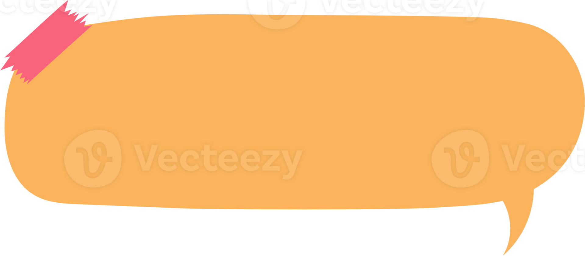 Colorful pastel yellow color speech bubble balloon, icon sticker memo keyword planner text box banner, flat png transparent element design