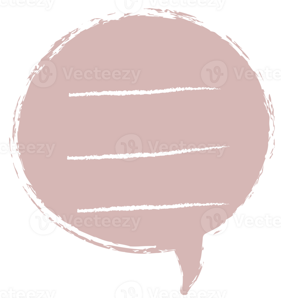 Colorful pastel purple color speech bubble balloon, icon sticker memo keyword planner text box banner, flat png transparent element design