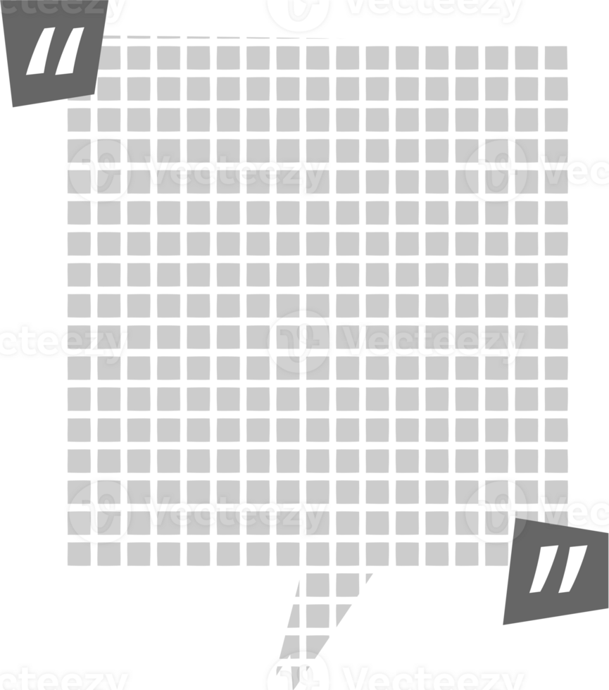 8bit retro game pixel speech bubble balloon with quotation marks icon sticker memo keyword planner text box banner, flat png transparent element design