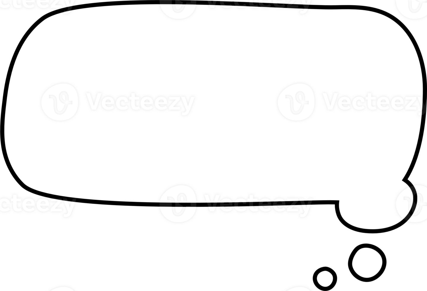 Black and white speech bubble balloon, icon sticker memo keyword planner text box banner, flat png transparent element design