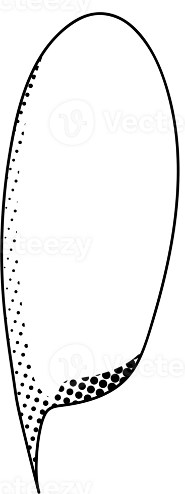Preto e branco pop arte polca pontos meio-tom discurso bolha balão ícone adesivo memorando palavra chave planejador texto caixa bandeira, plano png transparente elemento Projeto