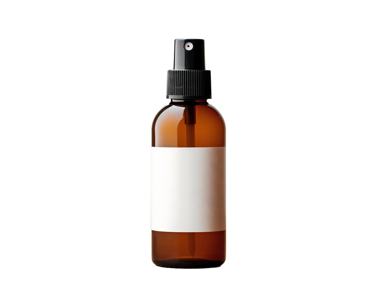 AI generated a bottle of spray on a transparent background png