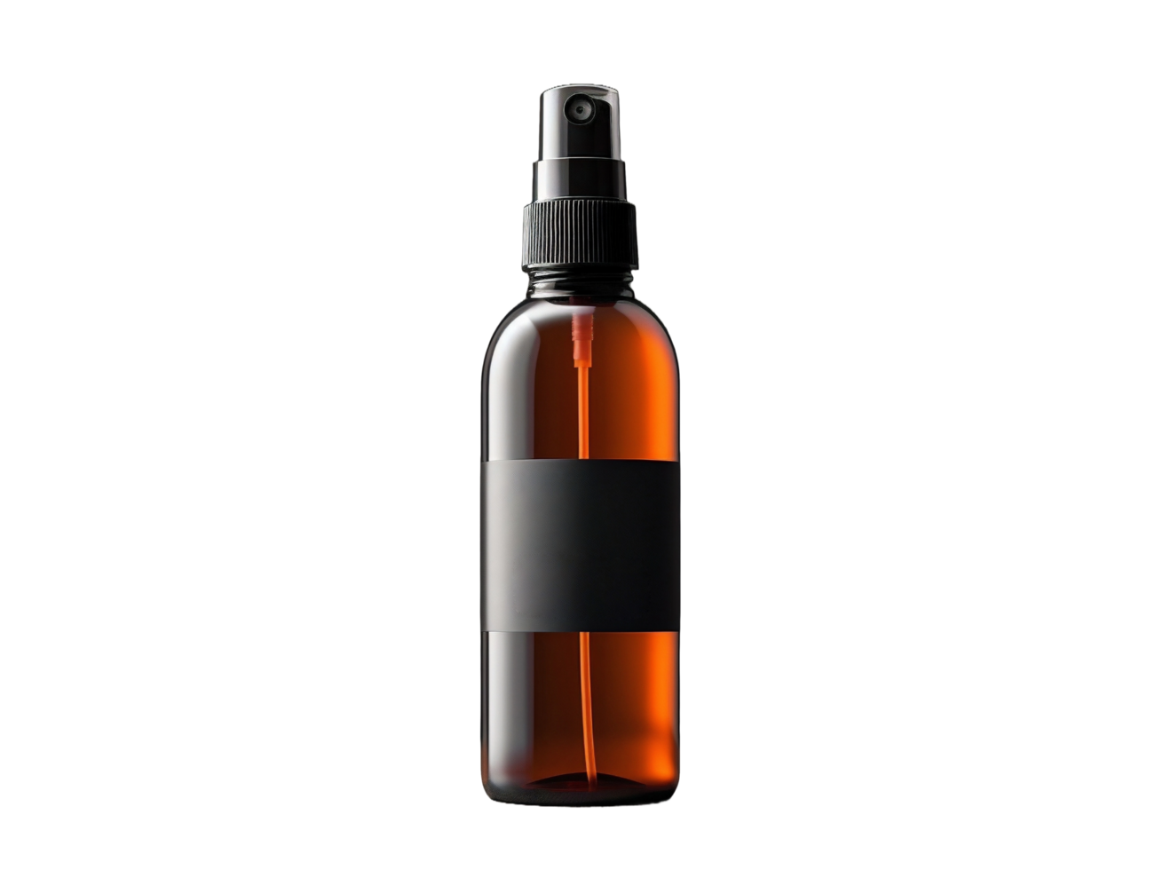 AI generated a bottle of spray on a transparent background png