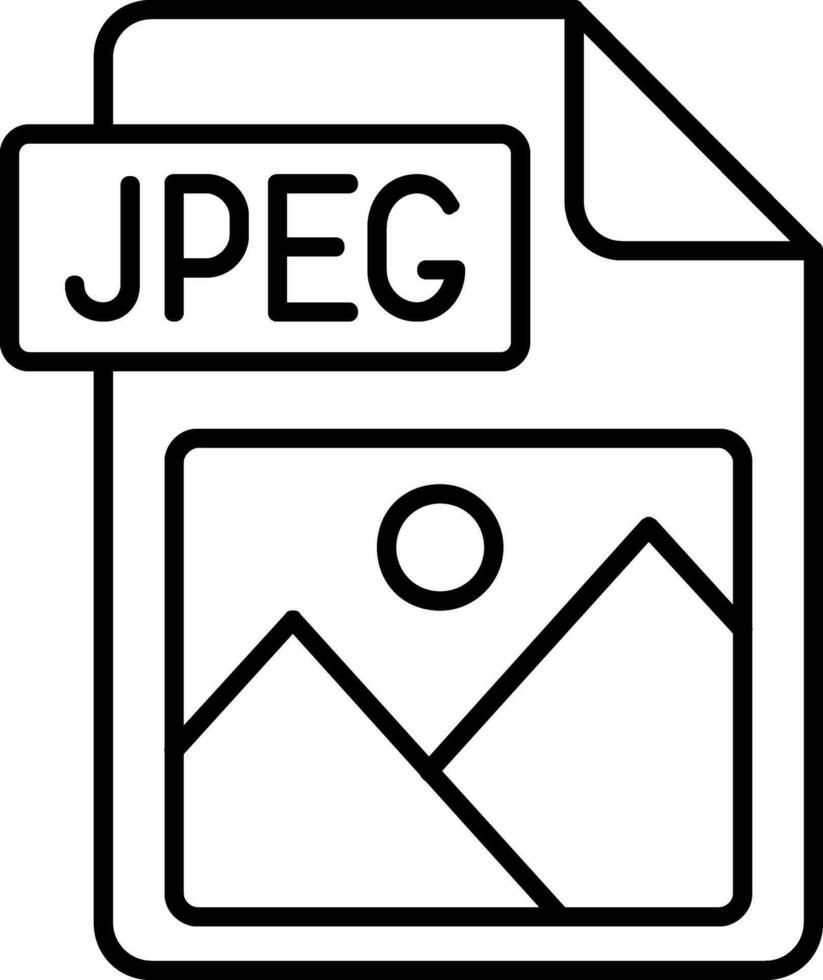 Jpg file format Line Icon 36527044 Vector Art at Vecteezy