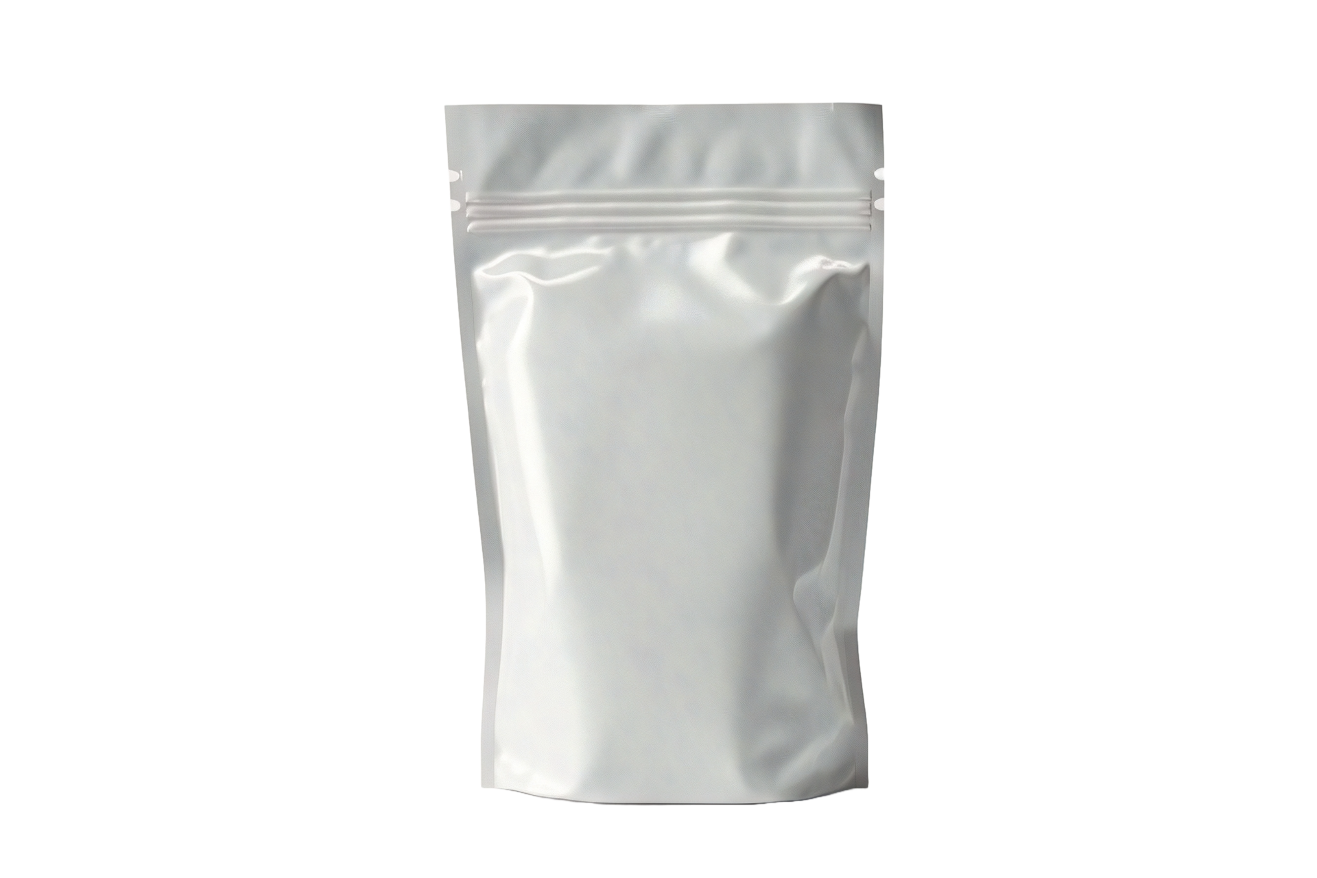 AI generated a white plastic pouch on a transparent background 36527247 PNG
