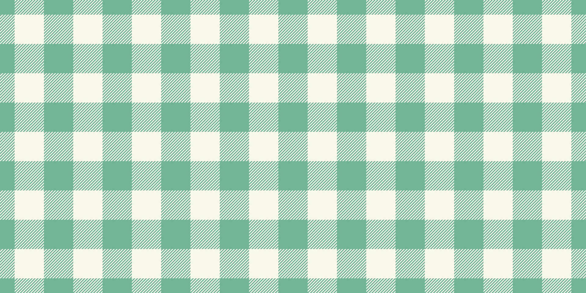 Brazil vector texture background, scratched fabric check tartan. Up seamless plaid pattern textile in mint and old lace colors.