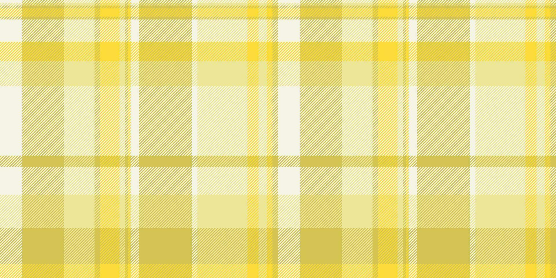 garabatear tela cheque patrón, profesional sin costura tartán textura. hermoso tartán textil antecedentes vector en amarillo y lino colores.