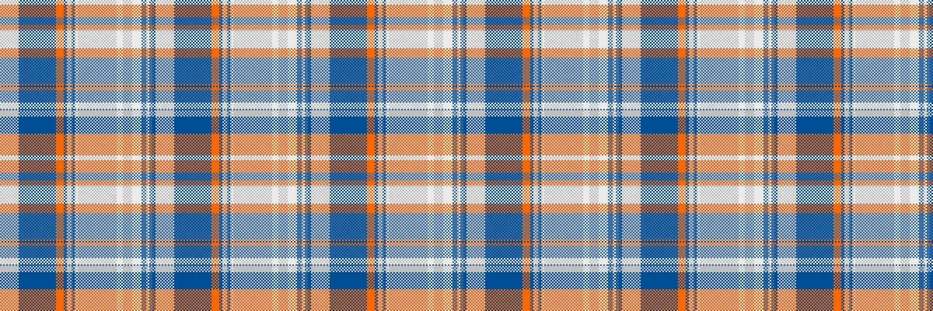 Top pattern check plaid, coat textile background seamless. Furry tartan vector fabric texture in silver and bright colors.