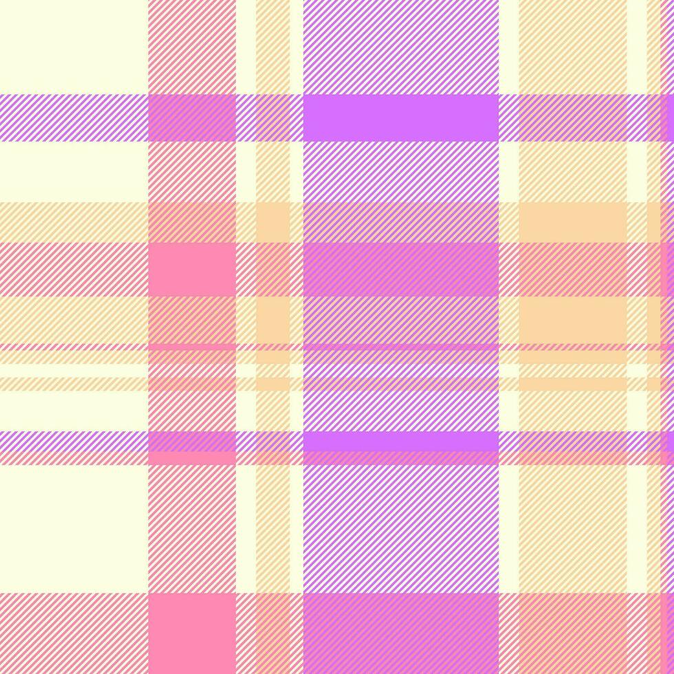 Vector check seamless of background fabric tartan with a plaid textile texture pattern.