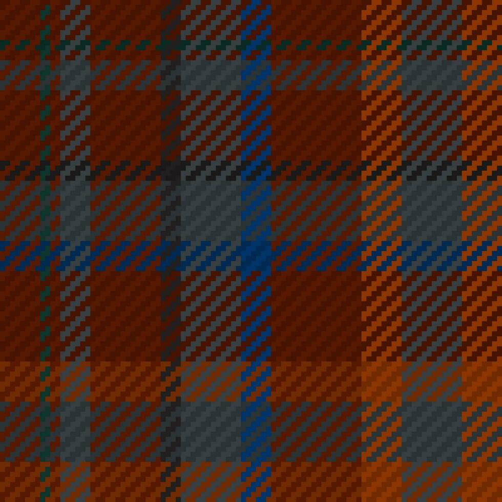 Seamless pattern of scottish tartan plaid. Repeatable background with check fabric texture. Vector backdrop striped textile print.
