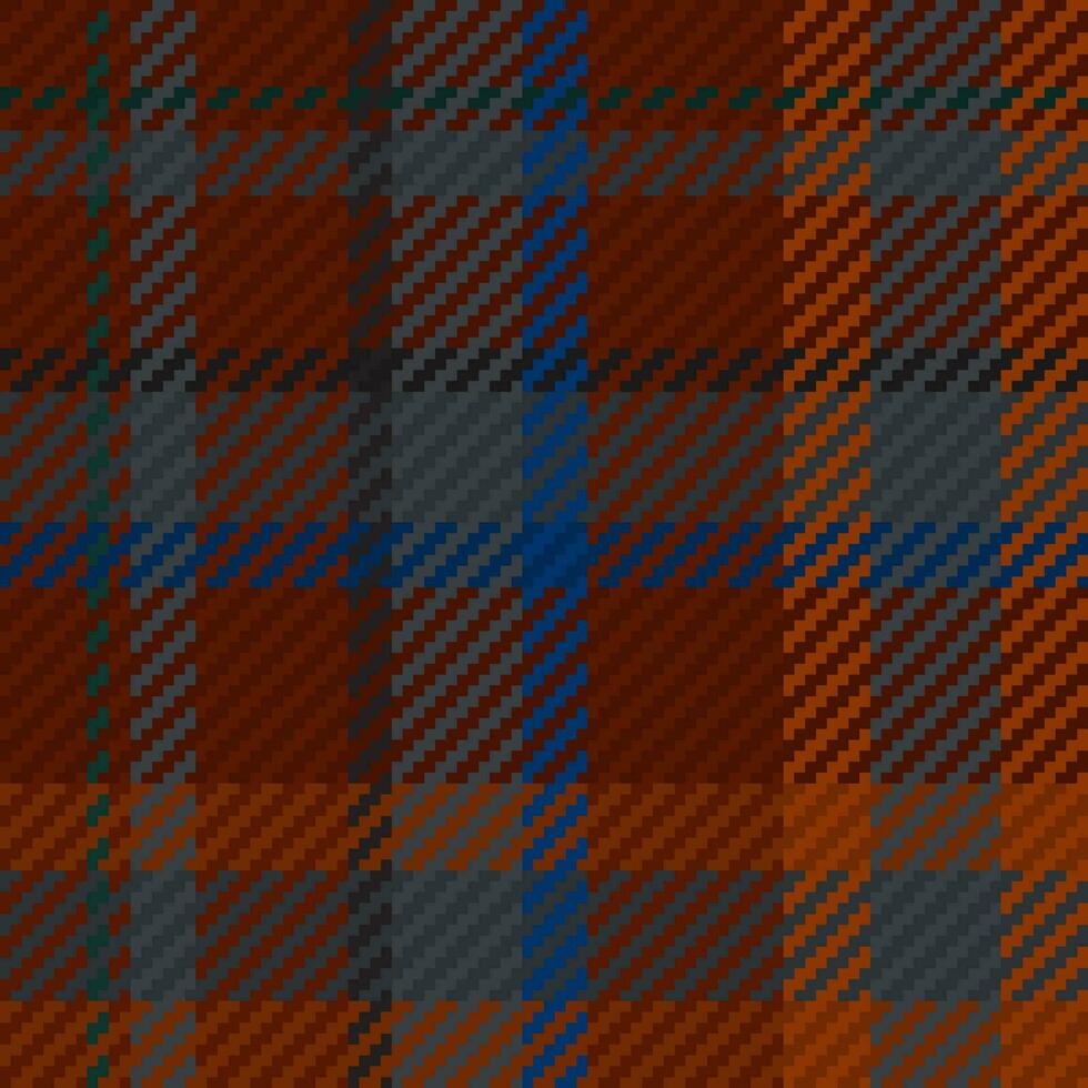 Seamless pattern of scottish tartan plaid. Repeatable background with check fabric texture. Vector backdrop striped textile print.