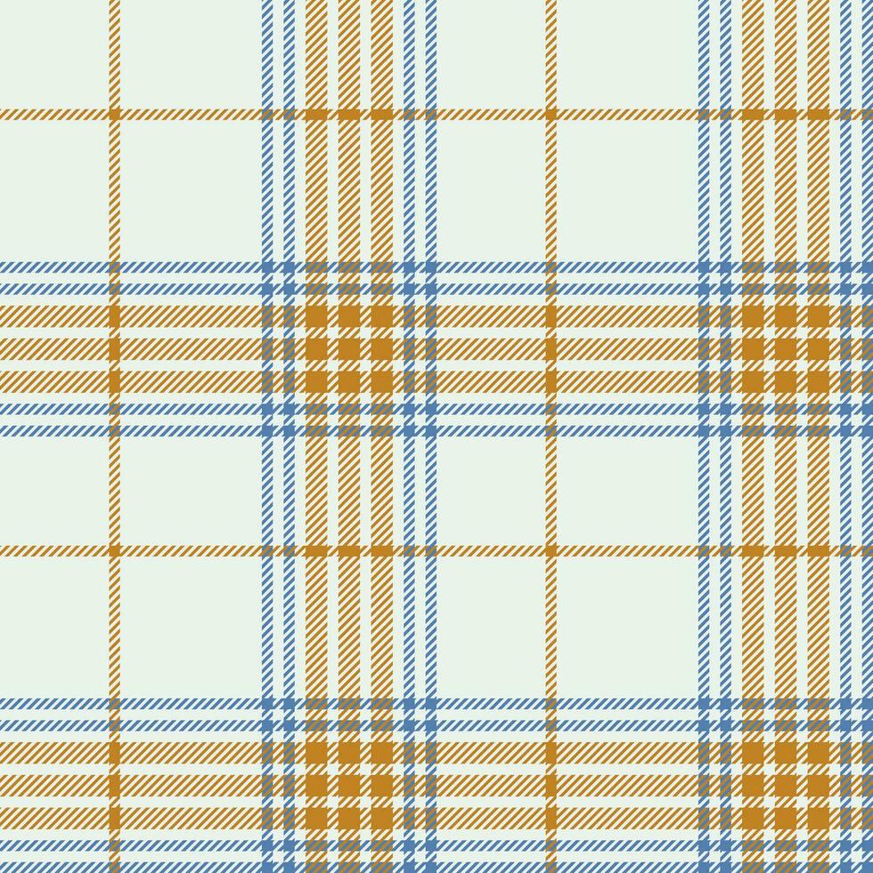 Plaid seamless pattern. Check fabric texture. Vector textile print.