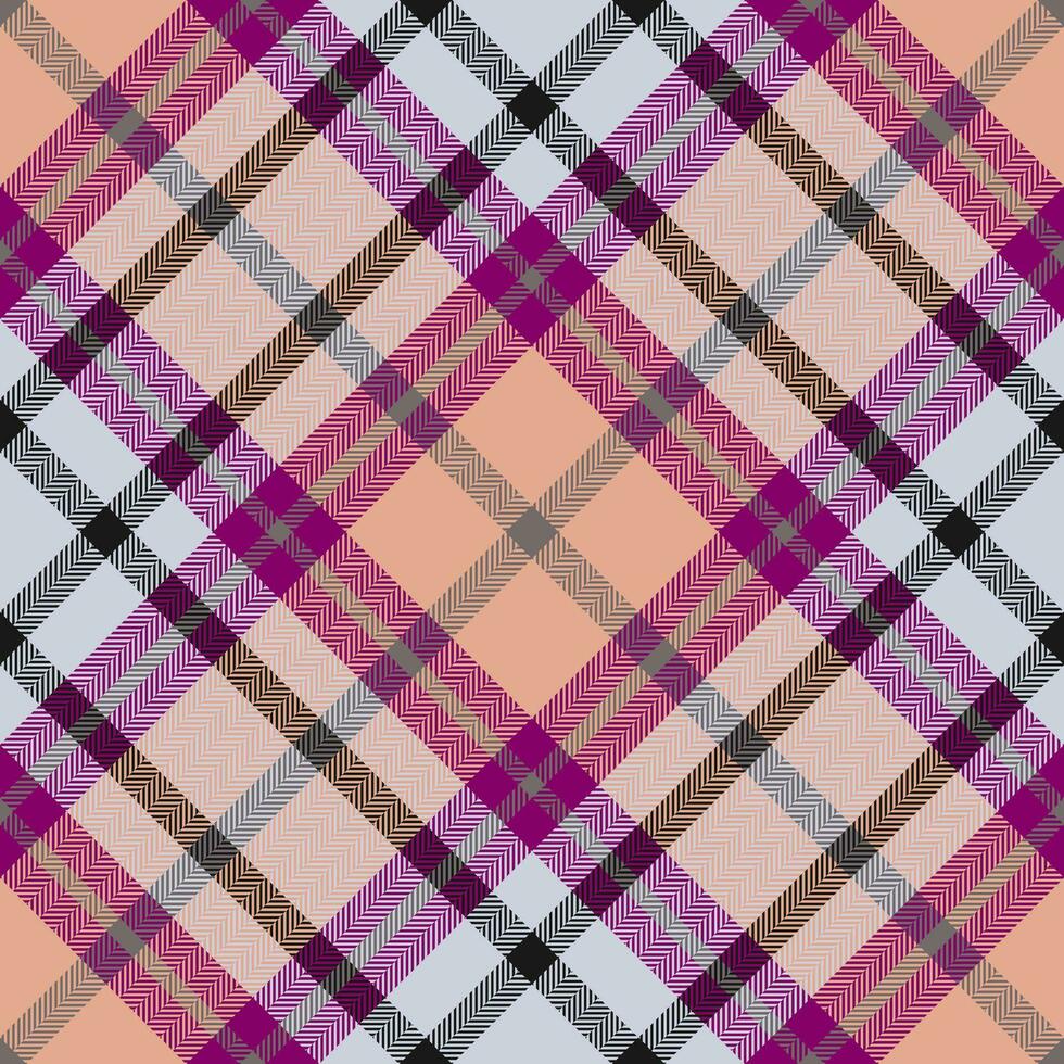 Plaid pattern vector. Check fabric texture. Seamless textile design for clothes, paper print. vector