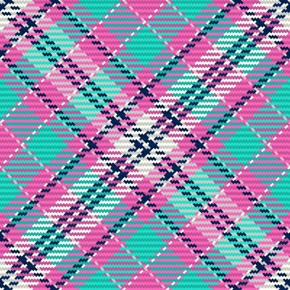 Seamless pattern of scottish tartan plaid. Repeatable background with check fabric texture. Vector backdrop striped textile print.