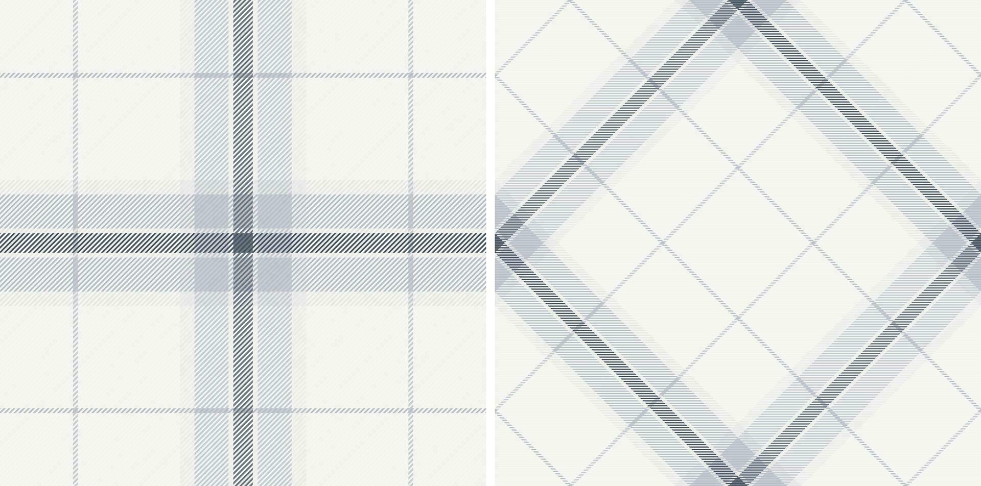 Seamless plaid tartan of fabric pattern background with a textile check vector texture.