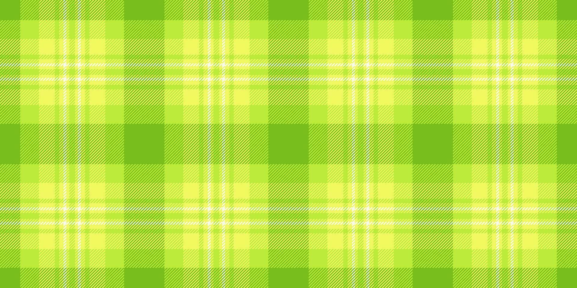 Cowboy background vector check, menu textile seamless tartan. Repeat pattern texture plaid fabric in lime and green colors.