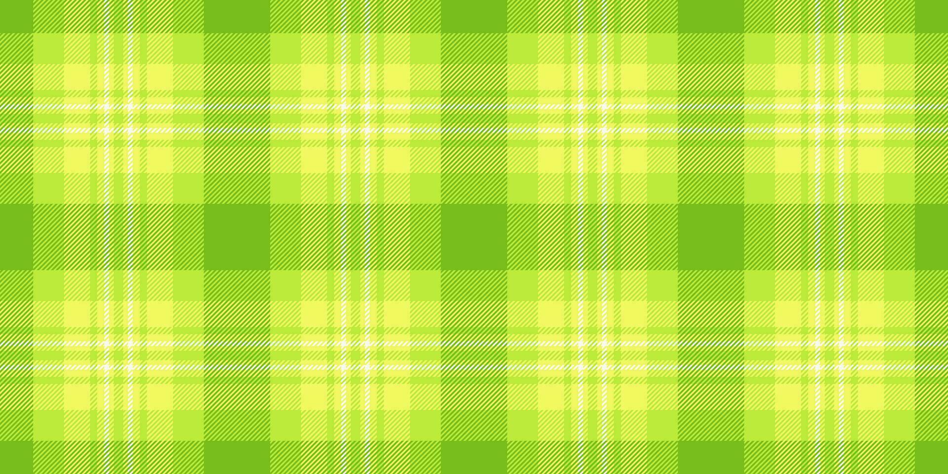 Cowboy background vector check, menu textile seamless tartan. Repeat pattern texture plaid fabric in lime and green colors.