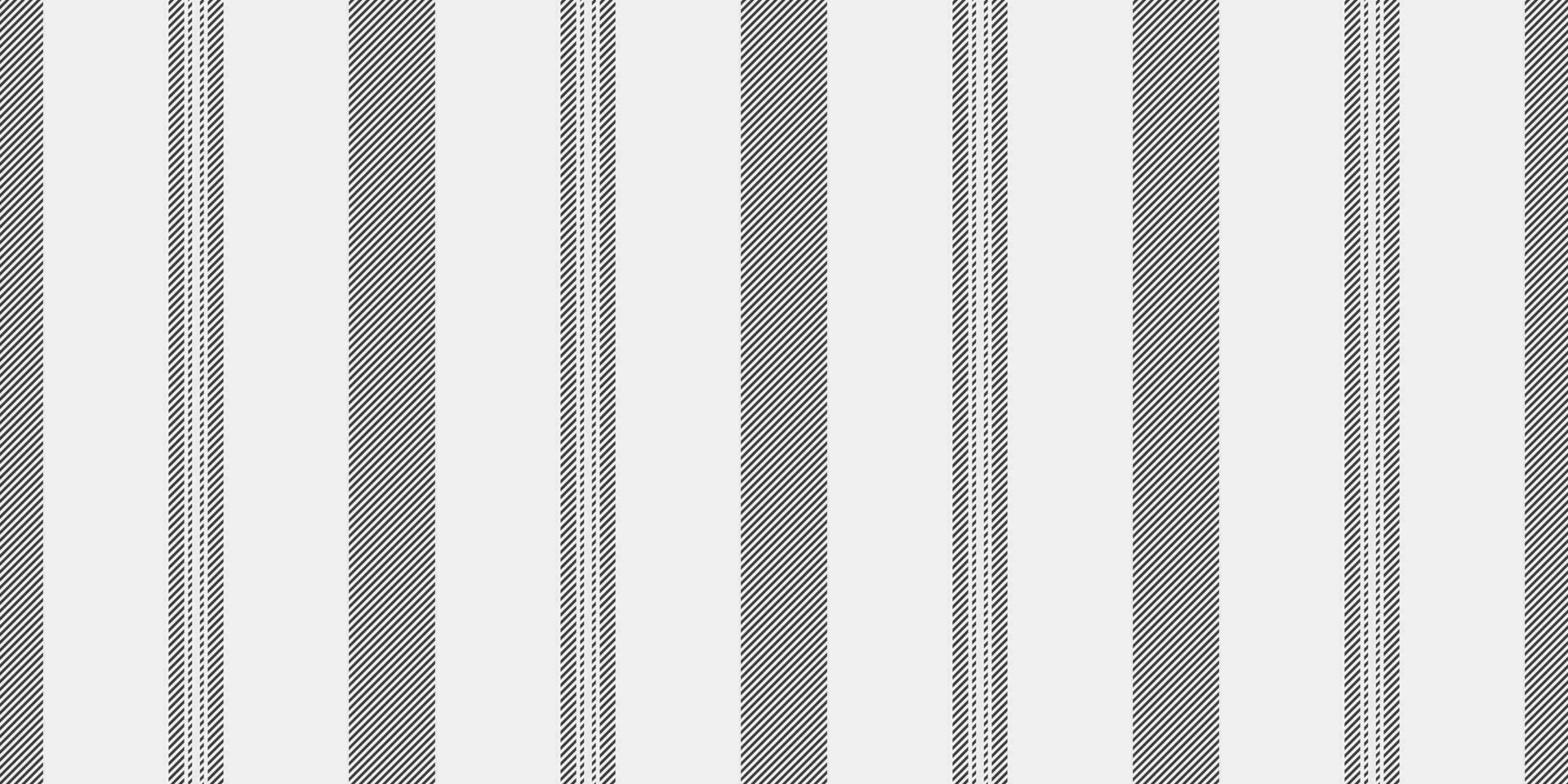 Painting fabric seamless lines, anniversary textile background pattern. Wallpaper vector stripe texture vertical in white and grey colors.