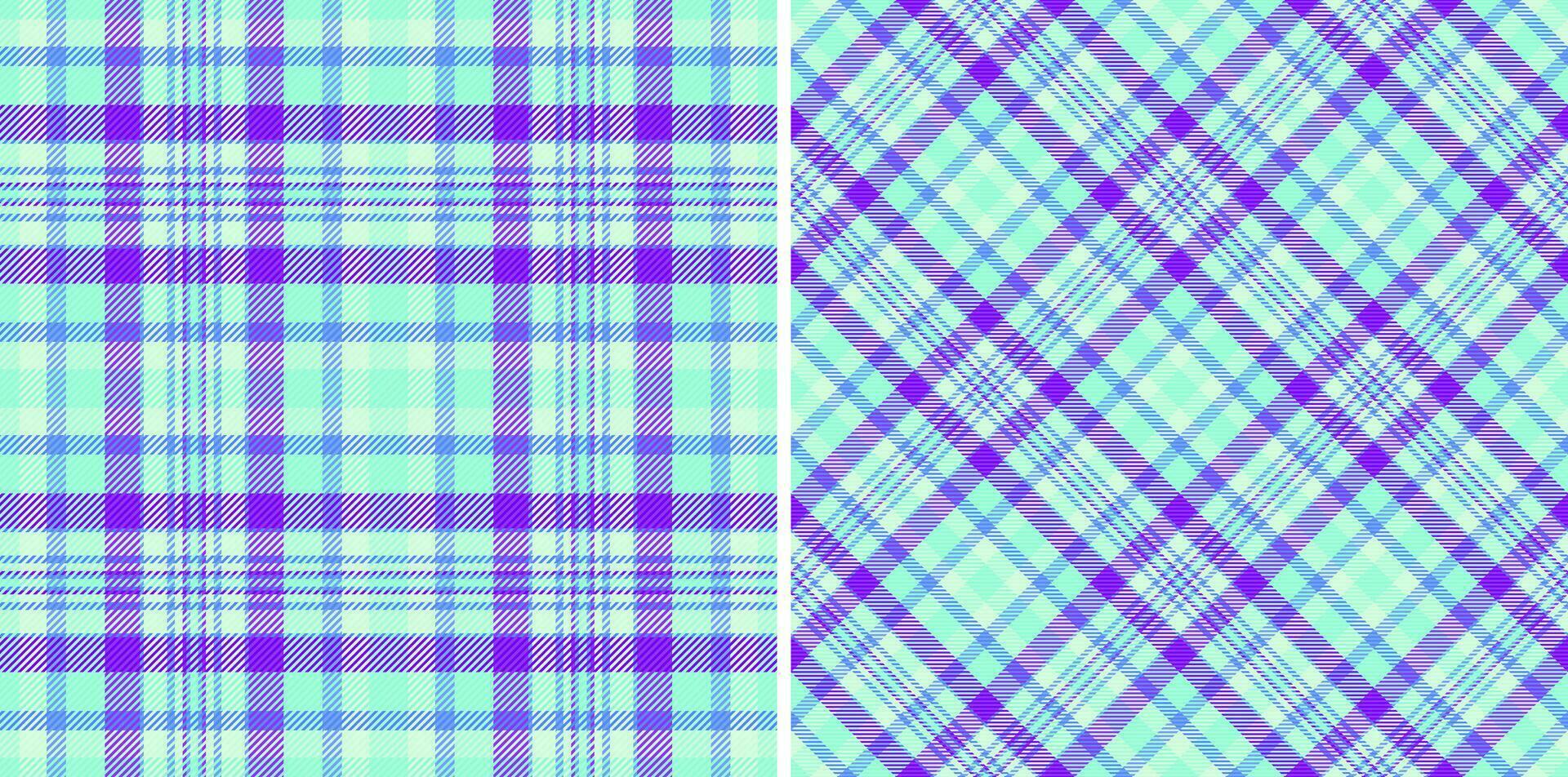 Plaid textile seamless of vector background pattern with a tartan check texture fabric.