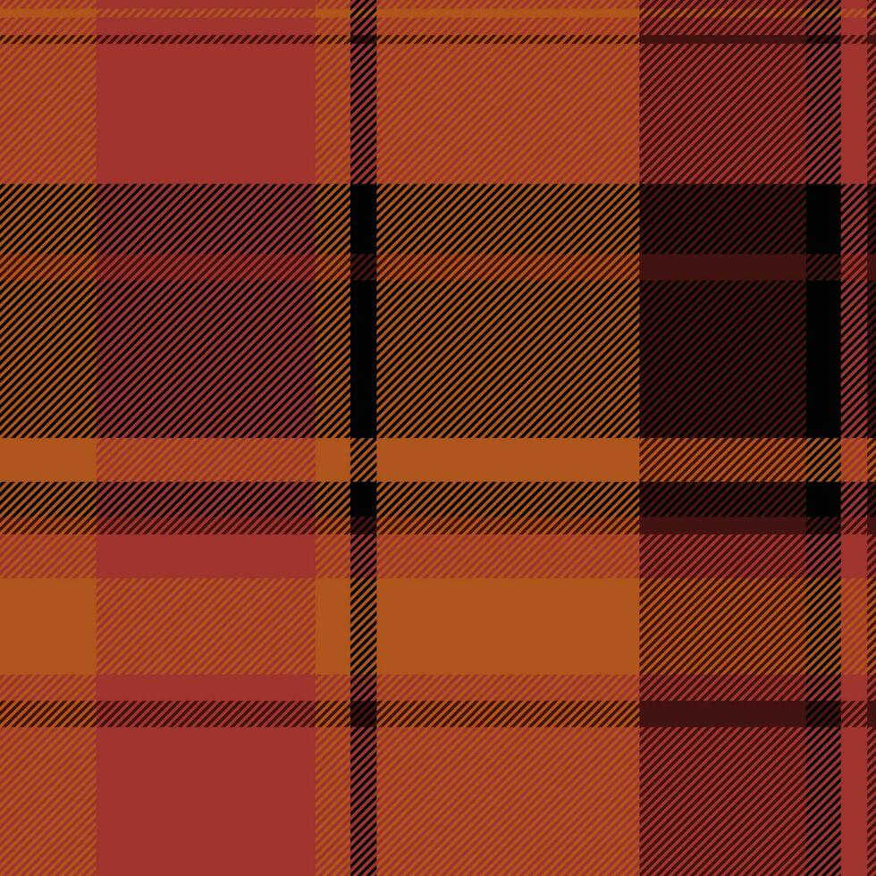 Textile plaid check of seamless texture tartan with a fabric vector background pattern.