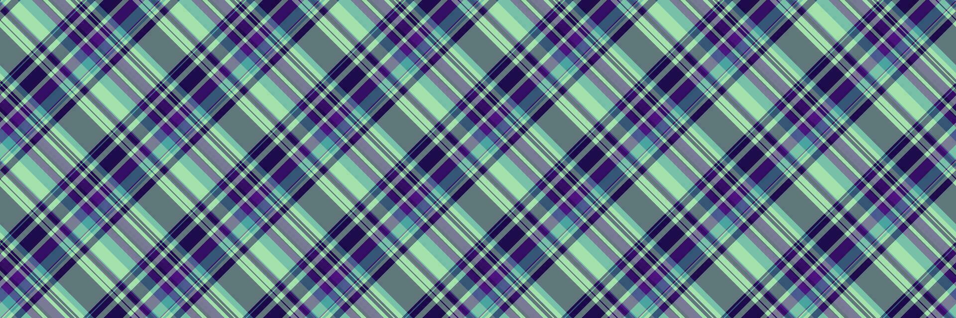 Veil tartan textile vector, oilcloth pattern check background. Volume seamless fabric plaid texture in pastel and violet colors. vector