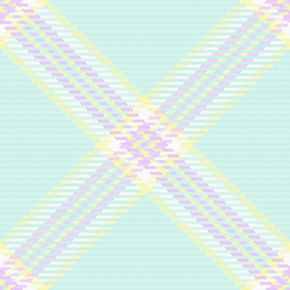 Seamless tartan pattern of texture fabric plaid with a background vector check textile.