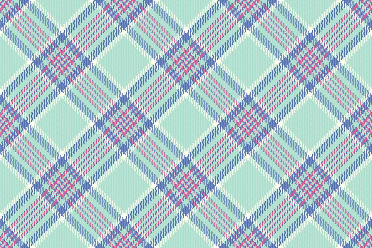 Native check tartan background, apparel fabric texture textile. Man pattern seamless plaid vector in light and blue colors.