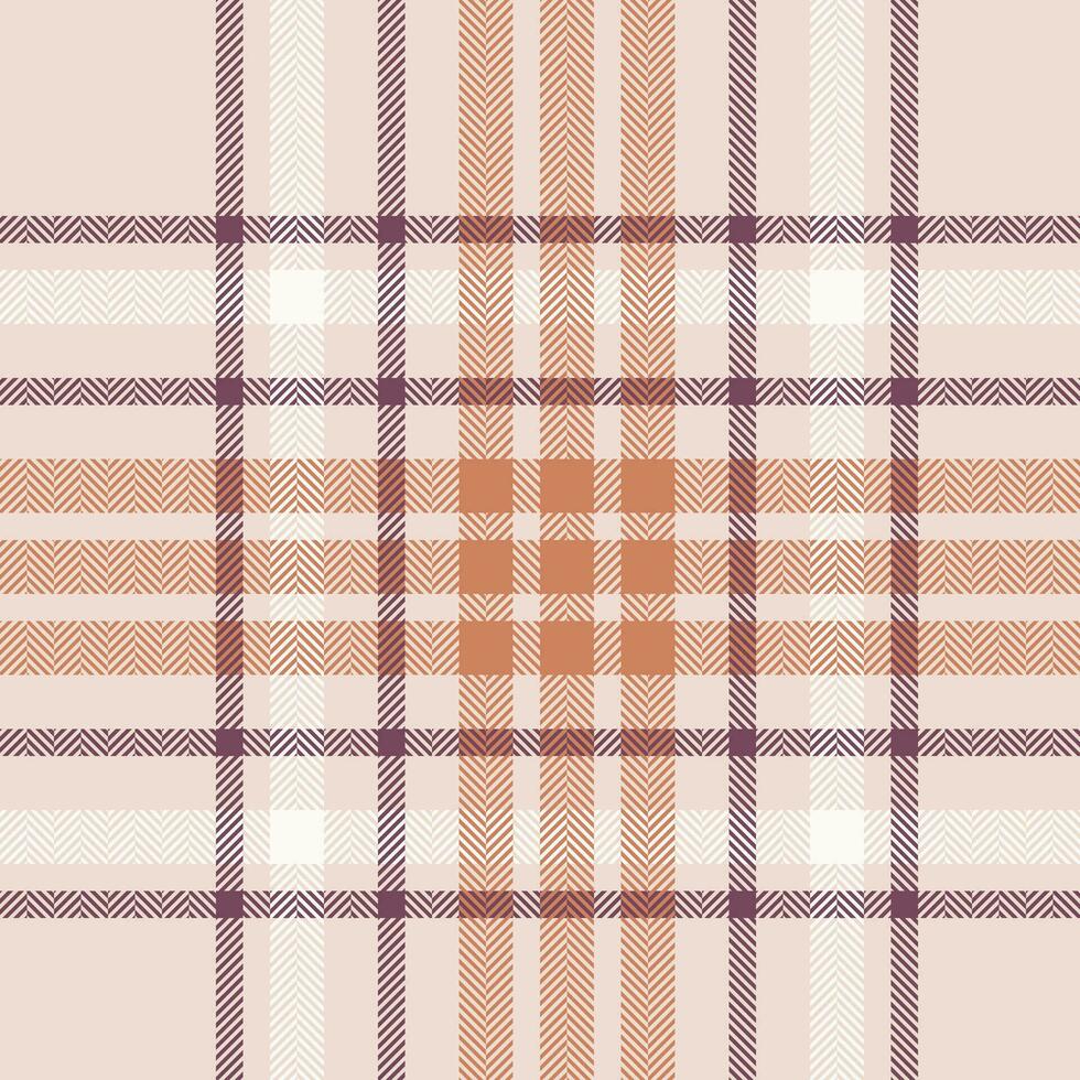 Plaid check pattern. Seamless fabric texture. Tartan textile print. vector