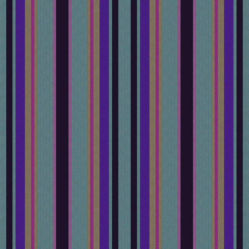 Vertical lines stripe pattern in blue. Vector stripes background fabric texture. Geometric striped line seamless abstract design.