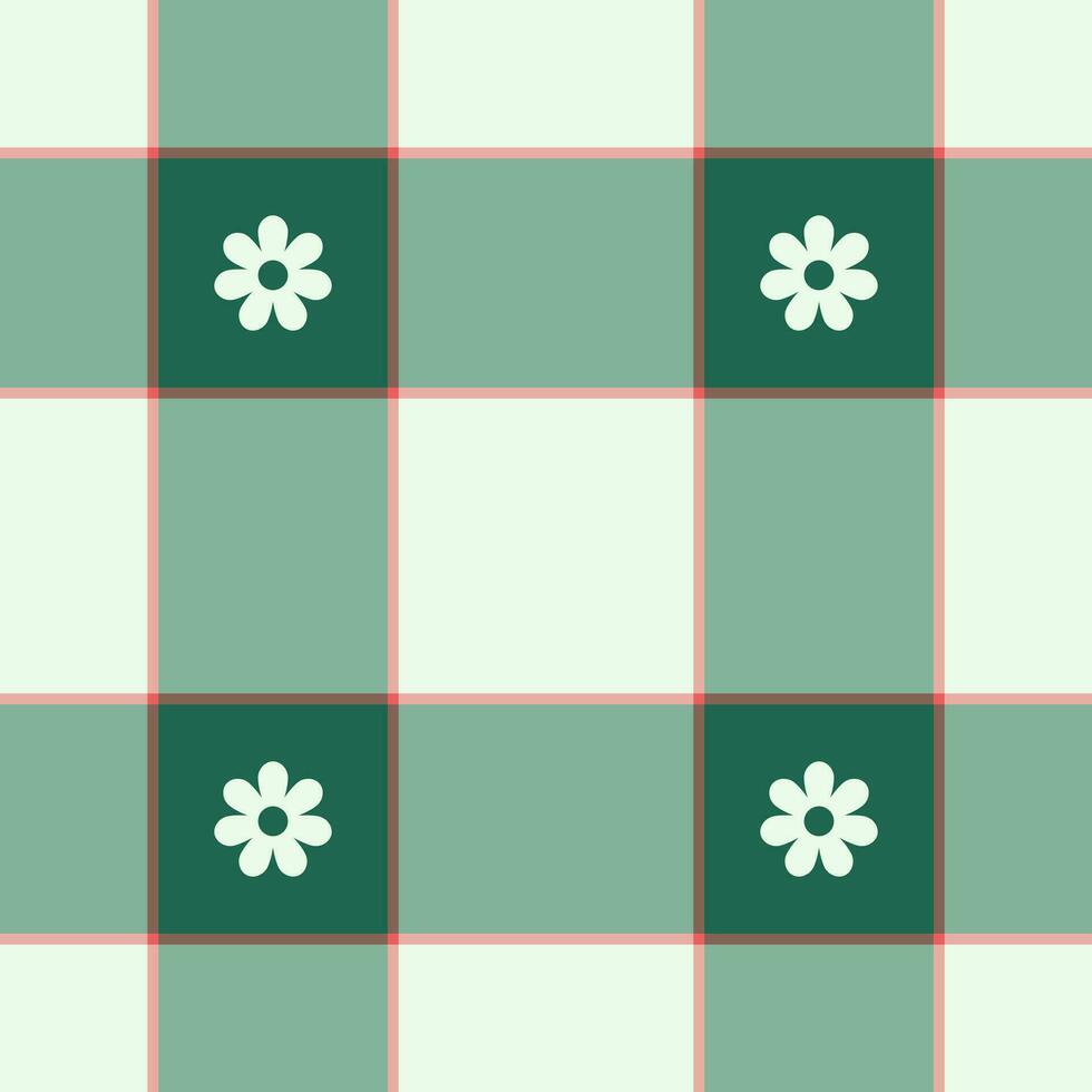 Spring gingham pattern, seamless checked plaids. Pastel vichy background for tablecloth, napkin, dress, Easter holiday textile design. vector